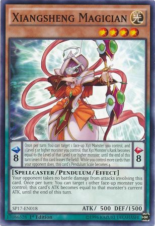 Xiangsheng Magician SP17 EN018 Common 1st Edition Xiangsheng Magician SP17 EN018 Common 1st Edition