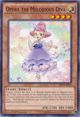 Opera the Melodious Diva SP17 EN020 Common 1st Edition Star Pack Battle Royal Singles Opera the Melodious Diva SP17 EN020 Common 1st Edition Star Pack Battle Royal Singles