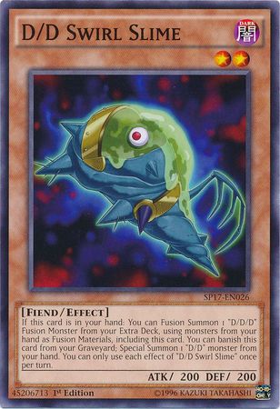D D Swirl Slime SP17 EN026 Common 1st Edition D D Swirl Slime SP17 EN026 Common 1st Edition