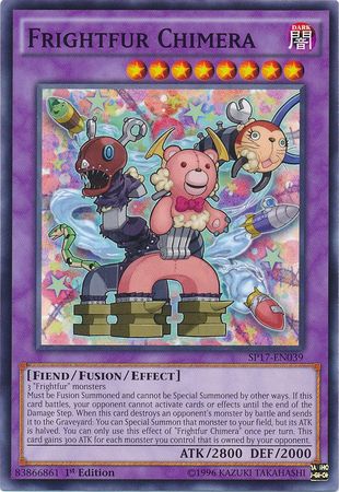 Frightfur Chimera SP17 EN039 Common 1st Edition Star Pack Battle Royal Singles Frightfur Chimera SP17 EN039 Common 1st Edition Star Pack Battle Royal Singles