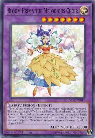 Bloom Prima the Melodious Choir SP17 EN041 Common 1st Edition Star Pack Battle Royal Singles Bloom Prima the Melodious Choir SP17 EN041 Common 1st Edition Star Pack Battle Royal Singles