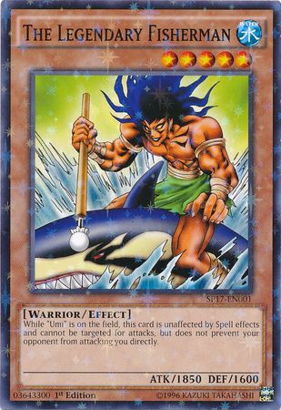 The Legendary Fisherman SP17 EN001 Starfoil Rare 1st Edition The Legendary Fisherman SP17 EN001 Starfoil Rare 1st Edition