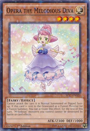 Opera the Melodious Diva SP17 EN020 Starfoil Rare 1st Edition Star Pack Battle Royal Singles Opera the Melodious Diva SP17 EN020 Starfoil Rare 1st Edition Star Pack Battle Royal Singles