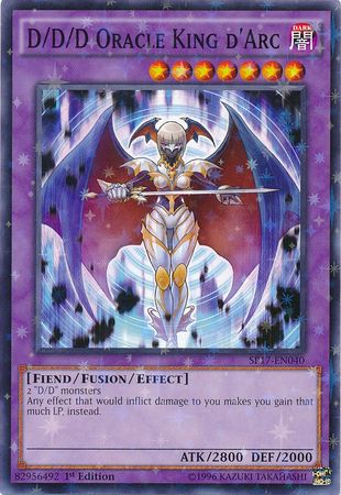 D D D Oracle King d Arc SP17 EN040 Starfoil Rare 1st Edition Star Pack Battle Royal Singles D D D Oracle King d Arc SP17 EN040 Starfoil Rare 1st Edition Star Pack Battle Royal Singles