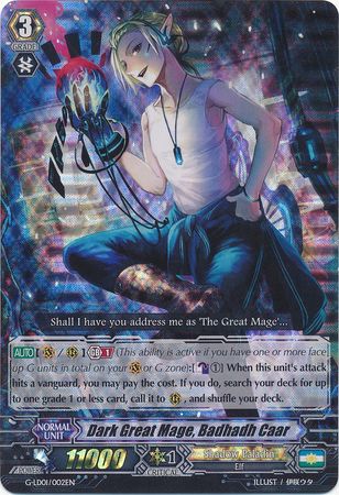 Dark Great Mage Badhadh Caar G LD01 002 Common C Dark Great Mage Badhadh Caar G LD01 002 Common C