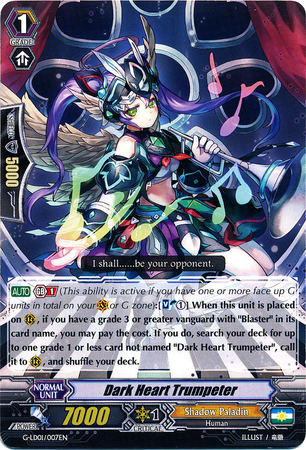 Dark Heart Trumpeter G LD01 007 Common C Dark Heart Trumpeter G LD01 007 Common C