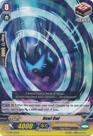 Howl Owl G LD01 015 Common C Howl Owl G LD01 015 Common C