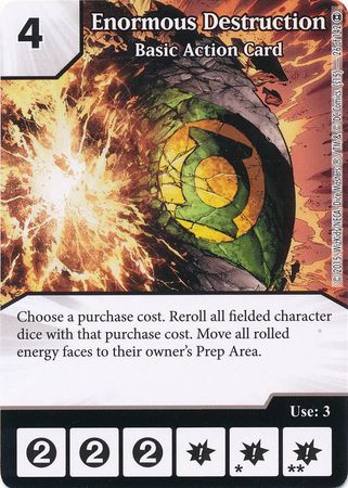 Enormous Destruction Basic Action Card Common Enormous Destruction Basic Action Card Common