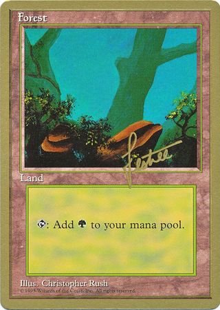 Forest 1 New York City February 1996 Alpha Art Magic The Gathering World Championships 1996 Singles Forest 1 New York City February 1996 Alpha Art Magic The Gathering World Championships 1996 Singles