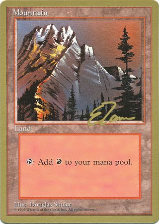 Mountain 2 New York City February 1996 Alpha Art Magic The Gathering World Championships 1996 Singles Mountain 2 New York City February 1996 Alpha Art Magic The Gathering World Championships 1996 Singles