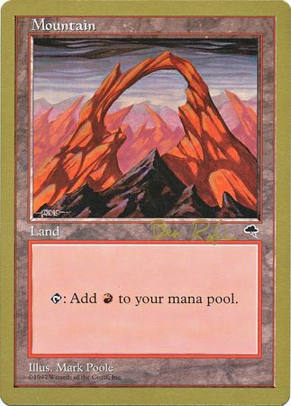 Mountain 3 Seattle August 1998 Tempest Art Magic The Gathering World Championships 1998 Singles Mountain 3 Seattle August 1998 Tempest Art Magic The Gathering World Championships 1998 Singles