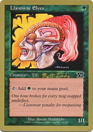 Llanowar Elves Tokyo August 1999 Llanowar Elves Tokyo August 1999