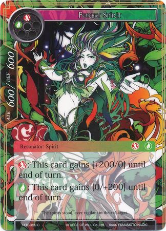Forest Spirit RDE 059 Common Force of Will Return of the Dragon Emperor Singles Forest Spirit RDE 059 Common Force of Will Return of the Dragon Emperor Singles