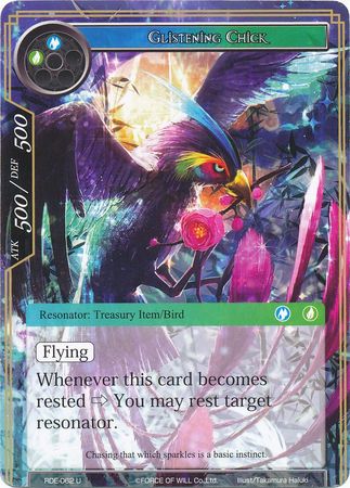 Glistening Chick RDE 062 Uncommon Force of Will Return of the Dragon Emperor Singles Glistening Chick RDE 062 Uncommon Force of Will Return of the Dragon Emperor Singles