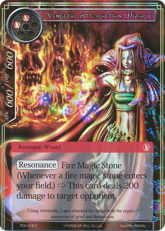 Vengeful Attoractian Wizard RDE 016 Common Foil Force of Will Return of the Dragon Emperor Foil Singles Vengeful Attoractian Wizard RDE 016 Common Foil Force of Will Return of the Dragon Emperor Foil Singles