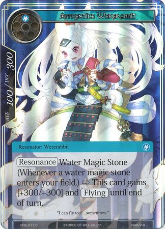 Apprentice Wererabbit RDE 017 Common Foil Force of Will Return of the Dragon Emperor Foil Singles Apprentice Wererabbit RDE 017 Common Foil Force of Will Return of the Dragon Emperor Foil Singles