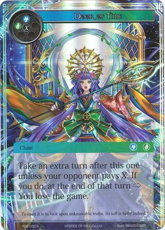 Door of Time RDE 050 Rare Foil Force of Will Return of the Dragon Emperor Foil Singles Door of Time RDE 050 Rare Foil Force of Will Return of the Dragon Emperor Foil Singles