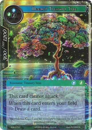 Moonlit Treasury Tree RDE 073 Common Foil Force of Will Return of the Dragon Emperor Foil Singles Moonlit Treasury Tree RDE 073 Common Foil Force of Will Return of the Dragon Emperor Foil Singles