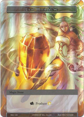 Light Magic Stone RDE 103 Foil Force of Will Return of the Dragon Emperor Foil Singles Light Magic Stone RDE 103 Foil Force of Will Return of the Dragon Emperor Foil Singles