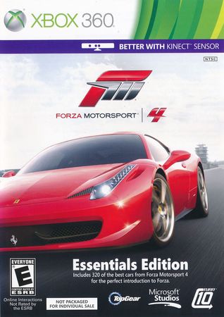 Forza Motorsport 4 Essentials Edition Xbox 360 Xbox 360 Forza Motorsport 4 Essentials Edition Xbox 360 Xbox 360