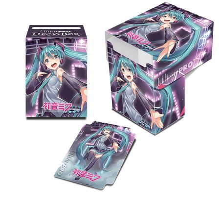 Ultra Pro Hatsune Miku Thank You Full View Deck Box UP84661 Deck Boxes Gaming Storage Ultra Pro Hatsune Miku Thank You Full View Deck Box UP84661 Deck Boxes Gaming Storage