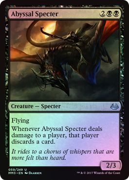Abyssal Specter 059 249 Foil Abyssal Specter 059 249 Foil