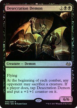 Desecration Demon 066 249 Foil Desecration Demon 066 249 Foil
