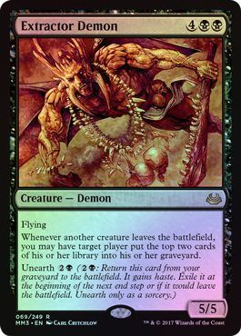 Extractor Demon 069 249 Foil Extractor Demon 069 249 Foil