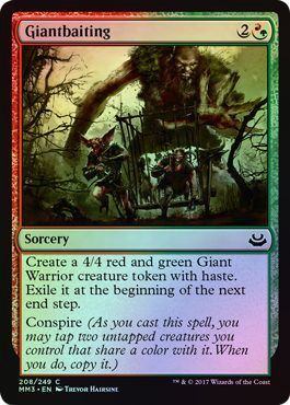 Giantbaiting 208 249 Foil Modern Masters 2017 Foil Singles Giantbaiting 208 249 Foil Modern Masters 2017 Foil Singles