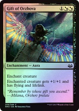 Gift of Orzhova 209 249 Foil Modern Masters 2017 Foil Singles Gift of Orzhova 209 249 Foil Modern Masters 2017 Foil Singles
