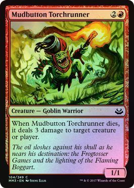 Mudbutton Torchrunner 104 249 Foil Modern Masters 2017 Foil Singles Mudbutton Torchrunner 104 249 Foil Modern Masters 2017 Foil Singles
