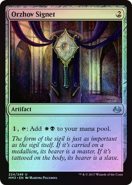 Orzhov Signet 224 249 Foil Orzhov Signet 224 249 Foil