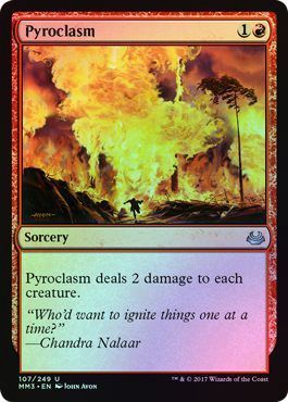 Pyroclasm 107 249 Foil Pyroclasm 107 249 Foil