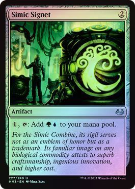 Simic Signet 227 249 Foil Simic Signet 227 249 Foil