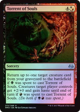 Torrent of Souls 213 249 Foil Torrent of Souls 213 249 Foil