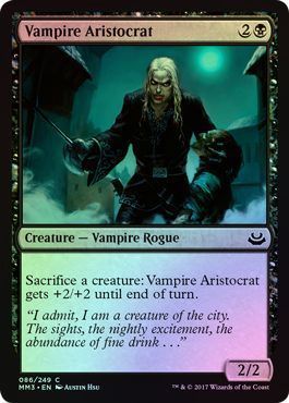 Vampire Aristocrat 086 249 Foil Modern Masters 2017 Foil Singles Vampire Aristocrat 086 249 Foil Modern Masters 2017 Foil Singles
