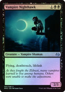 Vampire Nighthawk 087 249 Foil Modern Masters 2017 Foil Singles Vampire Nighthawk 087 249 Foil Modern Masters 2017 Foil Singles