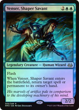 Venser Shaper Savant 055 249 Foil Modern Masters 2017 Foil Singles Venser Shaper Savant 055 249 Foil Modern Masters 2017 Foil Singles