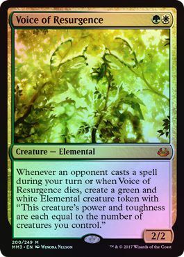 Voice of Resurgence 200 249 Foil Voice of Resurgence 200 249 Foil