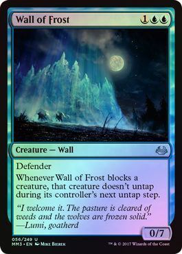Wall of Frost 056 249 Foil Wall of Frost 056 249 Foil