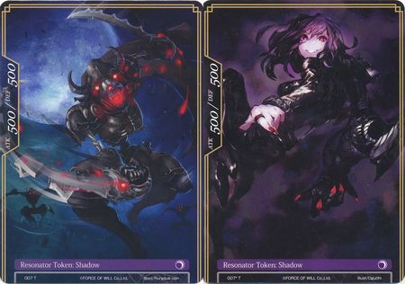 Shadow 007 T Resonator Token Force of Will Return of the Dragon Emperor Singles Shadow 007 T Resonator Token Force of Will Return of the Dragon Emperor Singles