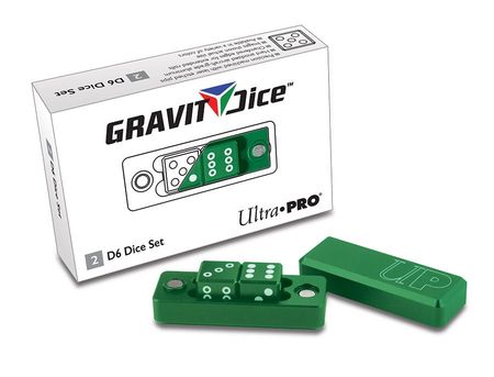 Ultra Pro D6 Emerald Set of 2 Gravity Dice UP84875 Dice Life Counters Tokens Ultra Pro D6 Emerald Set of 2 Gravity Dice UP84875 Dice Life Counters Tokens