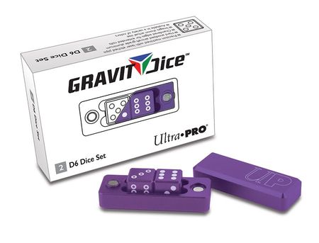 Ultra Pro D6 Royal Set of 2 Gravity Dice UP84873 Dice Life Counters Tokens Ultra Pro D6 Royal Set of 2 Gravity Dice UP84873 Dice Life Counters Tokens