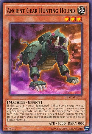Ancient Gear Hunting Hound RATE EN013 Common Unlimited Ancient Gear Hunting Hound RATE EN013 Common Unlimited