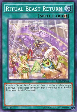 Ritual Beast Return RATE EN064 Common Unlimited Ritual Beast Return RATE EN064 Common Unlimited