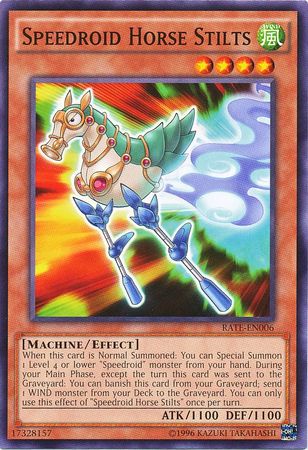 Speedroid Horse Stilts RATE EN006 Common Unlimited Raging Tempest Unlimited Singles Speedroid Horse Stilts RATE EN006 Common Unlimited Raging Tempest Unlimited Singles