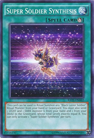 Super Soldier Synthesis RATE EN062 Common Unlimited Raging Tempest Unlimited Singles Super Soldier Synthesis RATE EN062 Common Unlimited Raging Tempest Unlimited Singles