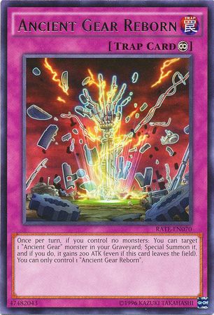Ancient Gear Reborn RATE EN070 Rare Unlimited Ancient Gear Reborn RATE EN070 Rare Unlimited
