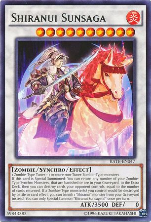 Shiranui Sunsaga RATE EN047 Rare Unlimited Shiranui Sunsaga RATE EN047 Rare Unlimited