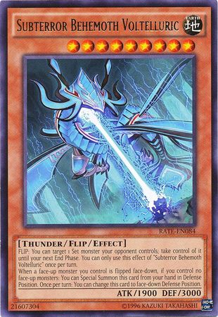 Subterror Behemoth Voltelluric RATE EN084 Rare Unlimited Subterror Behemoth Voltelluric RATE EN084 Rare Unlimited